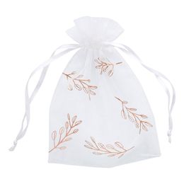 Organzapåsar Roséguldkvistar