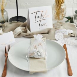 Bildspel - Organzapåsar Roséguldkvistar