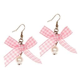 Øredobber Sløyfe Rosa