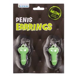 Lysbildefremvisning - Lysende Penis Øreringe