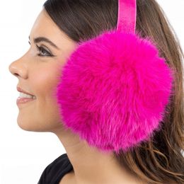 Bildspel - Öronmuffar Fuchsia