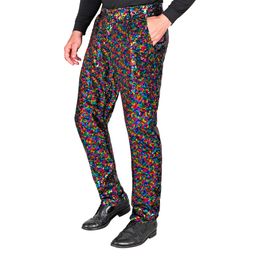 Pailletbukser Multifarvede