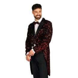 Bildspel - Paljettfrack Herr Svart/Röd Deluxe