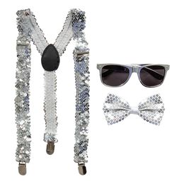 Paljetthängslen Silver Kit