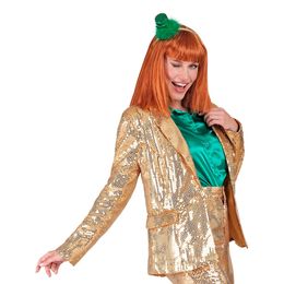 Bildspel - Paljettkavaj Dam Guld