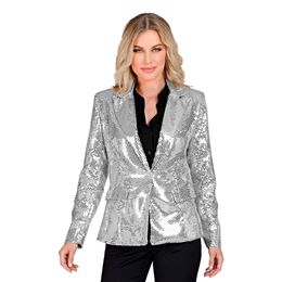 Bildspel - Paljettkavaj Dam Silver