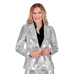 Bildspel - Paljettkavaj Dam Silver