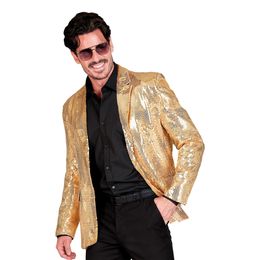 Paljettjakke Gull Herre