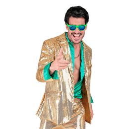 Lysbildefremvisning - Paljettjakke Gull Herre