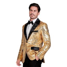 Bildspel - Paljettkavaj Herr Guld