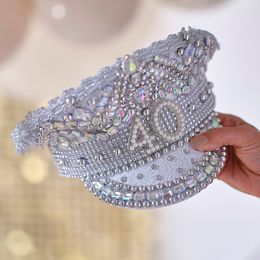 Lysbildefremvisning - Palietkasket 40 Sølv med Perler