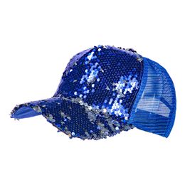 Paljettkeps Blå