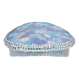 Lysbildefremvisning - Blå Palietkasket med Perler