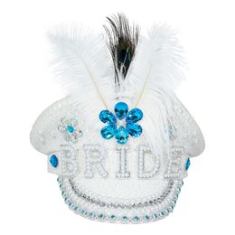 Palietkasket Bride med Fjer