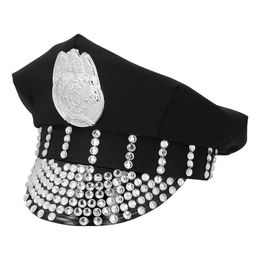 Poliskeps med Strass