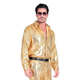 Bildspel - Paljettskjorta Herr Guld