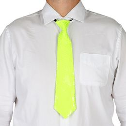 Lysbildefremvisning - Pailletslips Neongul