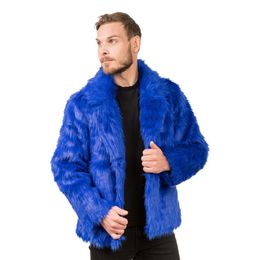 Bildspel - Pälsjacka Blå