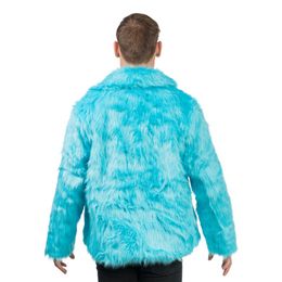 Bildspel - Pälsjacka Ljusblå