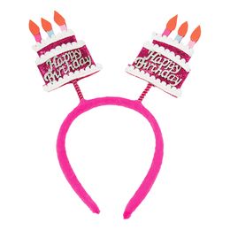 Diadem Happy Birthday med Tårtor