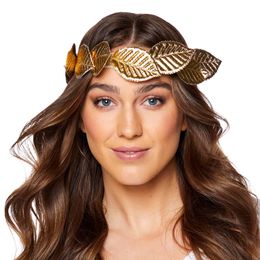 Pannband med Guldlöv