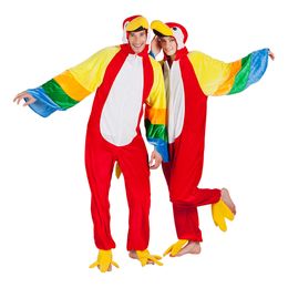 Bildspel - Papegoja Onesie Maskeraddräkt