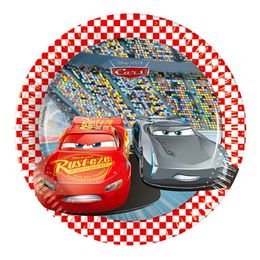 Pappersassietter Bilar/Cars 3