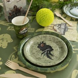 Bildspel - Pappersassietter Jurassic World