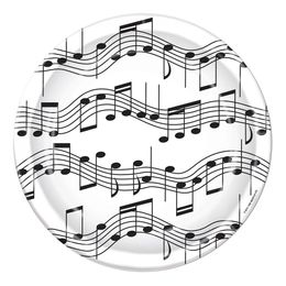 Pappersassietter Musiknoter