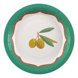 Pappersassietter Olivkvist