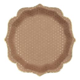 Pappasjetter Prikkete Brun/Gull