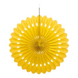 Pappersfjäder Gul Hängande Dekoration