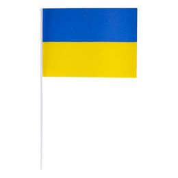 Pappersflagga Ukraina