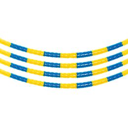 Pappersgirlanger Blå/Gul