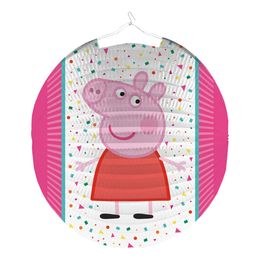 Papperslykta Rund Greta Gris