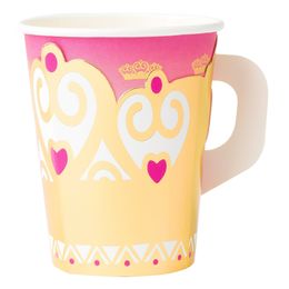 Pahvimukit Prinsessakruunu Vaaleanpunainen