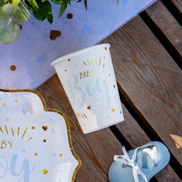 Lysbildefremvisning - Pappkopper Baby Boy