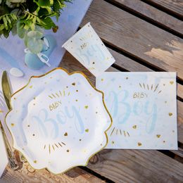 Lysbildefremvisning - Pappkopper Baby Boy