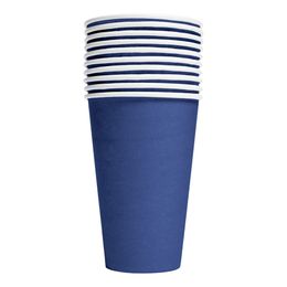 Lysbildefremvisning - Pappkopper Blå Store