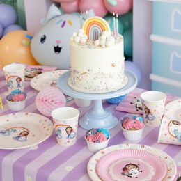 Lysbildefremvisning - Papkrus Gabbys Dukkehus Regnbue