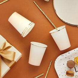 Bildspel - Pappersmuggar Guld/Persika Ombre