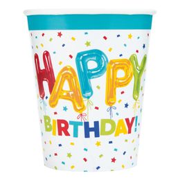 Pappkopper Happy Birthday