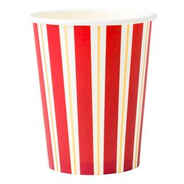 Pappersmuggar Röd/Vit Randiga