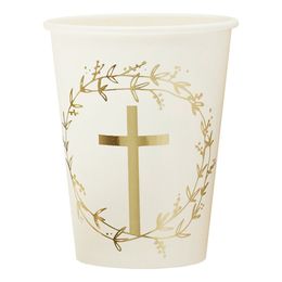 Pappersmuggar Kors Guld