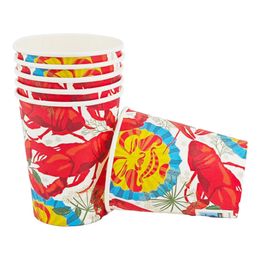 Pappersmuggar Kräftskiva