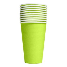 Bildspel - Pappersmuggar Limegröna Stora