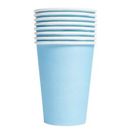 Lysbildefremvisning - Pappkopper lyseblå