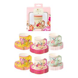 Diaesitys - Pahvimukit Aluslautasilla Truly Scrumptious