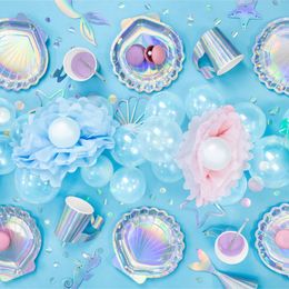 Diaesitys - Pahvimukit Mermaid Väriloisto