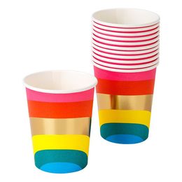 Pappersmuggar Rainbow Happy Birthday